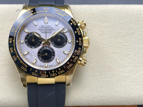 Đồng Hồ Rolex Daytona 116518LN Rep 11 Mặt Thiên Thạch Nhà Máy QF 155 Grams 40mm (4)