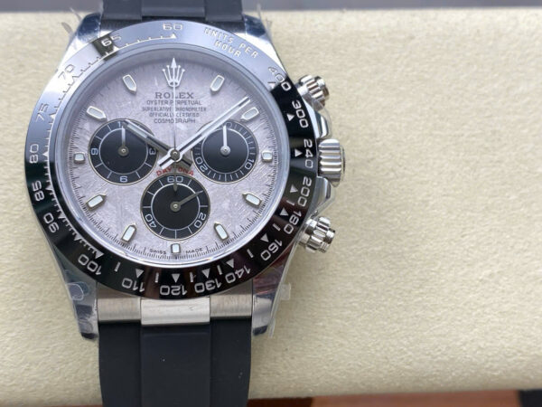 Đồng Hồ Rolex Daytona 116519LN Replica 11 Mặt Thiên Thạch Nhà Máy QF 155 Grams 40mm (6)